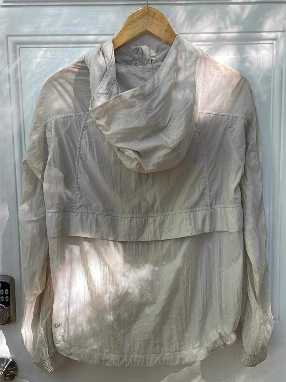 lululemon athletica Light Cream Hooded Bomber Jacket - Picture 2 of 4